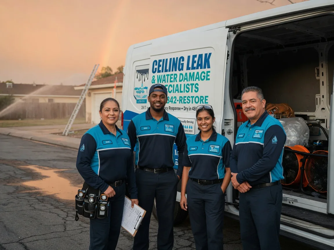 Ceiling Leak Cleanup company in Outing, MN