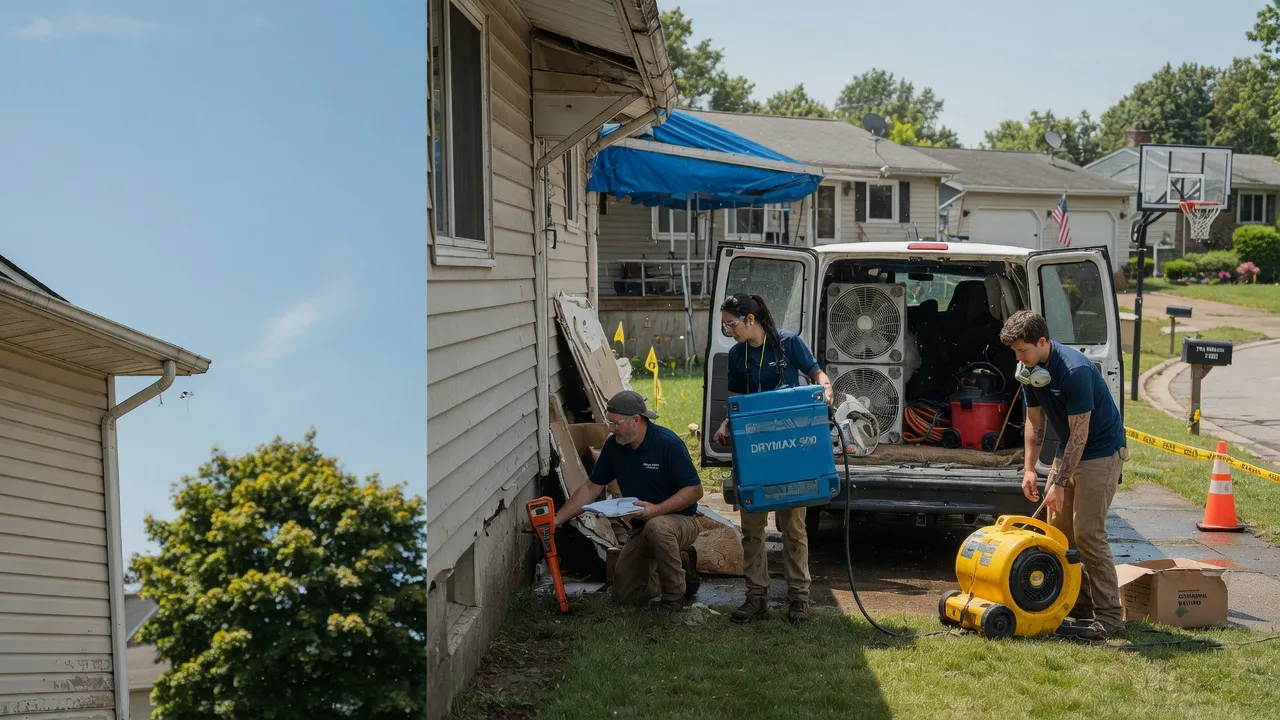 Ceiling Leak Cleanup in Outing, MN near me